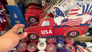 DOLLAR TREE NEW 2024 AMERICANA DECORS, CRAFTS & PARTY FOR MEMORIAL & 4TH OF JULY DAYS. PLS SUBSCRIBE