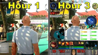 Hitman but every 5 minutes the HUD gets worse