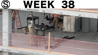 One-week construction time-lapse with closeups: Week 38 of the Ⓢ-series