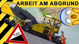 UNFASSBAR! Diese Männer arbeiten in 70% Gefälle! Staudamm Sanierung Doku!