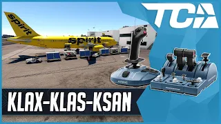 MSFS LIVE | Real World Spirit OPS | Fenix A320 | IAE Engines | TCA Airbus Captains Pack