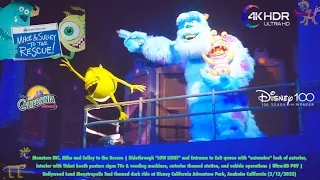 [4K] Monsters INC. Mike and Sulley to the Rescue | On-Ride and Entrance to Exit queue POV | DCA 2023