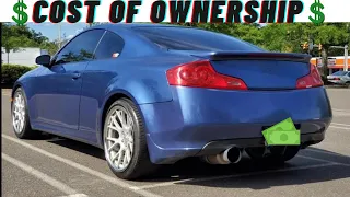 How Much Does it Cost To Own a G35