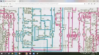 Электрическая схема зарядки аккумуляторной батареи тепловоза ТЭП70