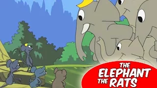 The elephants and the rats |  हाथी और चूहा | Short Animal Story for Kids in Hindi:2016