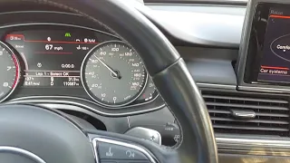 C7 Audi s6 4.0t quick 40 roll pulls custom dual intake