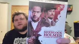 Sherlock Holmes: A Game of Shadows 4K Ultra HD Bluray Unboxing & Review