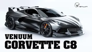 Venuum Corvette C8 #venuum #bodykit #corvette #luxurycars #automobile #bodykits