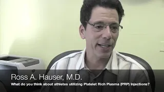 Platelet Rich Plasma PRP injections for Athletes