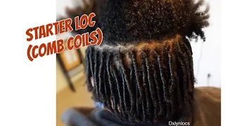STARTER LOCS (no gel no wax)  + WHAT TO EXPECT