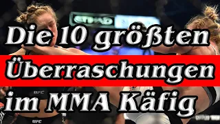 Top 10 der größten Überraschungssiege beim MMA 😱