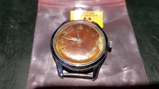 Old radium watch
