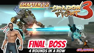 Shadow Fight 3 Final Boss [4 Rounds] | Chapter 7.2 Gameplay | CSK vs Shadow