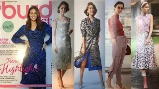 Немецкая оригинальная версия Burda Style 08/2019