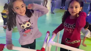 First Time Roller Skating the SuperKidsAdventures!!