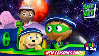 Super Why | A Space Adventure | Akili Kids!