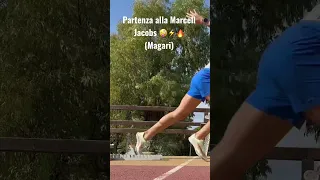 Partenza dai blocchi come Marcell Jacobs (magari 🤪)