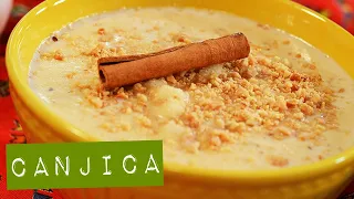 CANJICA PERFEITA! SUPER CREMOSA E MUITO SABOROSA! RECEITA FÁCIL DA MINHA MÃE | Raquel Novais