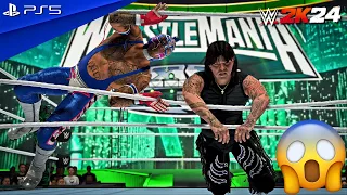 WWE 2K24 - Rey Mysterio & Dragon Lee vs. Dominik Mysterio & Santos Escobar | PS5™ [4K60]