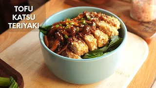 Tofu Katsu with Mushroom Teriyaki Sauce | Tasty Tofu Recipe