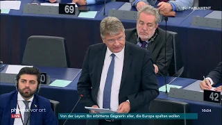 Jörg Meuthen zur Kandidatur Ursula von der Leyens zur EU-Kommissionsspitze am 16.07.19