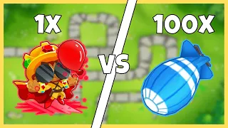 All Tier 5 Alchemist VS 100x MOABS! - BTD 6