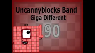 (4000 SUBSCRIBERS SPECIAL) Uncannyblocks Band Giga Different 1891 - 1900 (Not made by Kids)