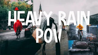 Epic Street Walk In The Rain With My Sony A6000 + Sony 85mm 1.8