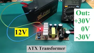 12V to +/-30v DC , +/-35v  | DC to DC converter for car amplifier