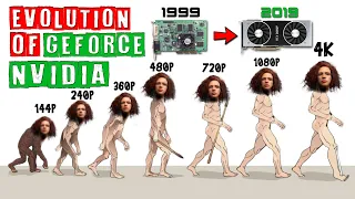 Evolution of NVIDIA GeForce 1999-2019