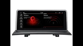 How to remove original screen and install android navi radio BMW E83 X3 2003-2010