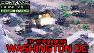 C&C Tiberium Essence - Washington DC Co-Commander mission | C&C 3 Tiberium Wars