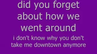 lady antebellum-downtown lyrics