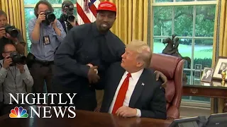 Rapper Kanye West Delivers 10-Minute Monologue In President Trump Meeting | NBC Nightly News