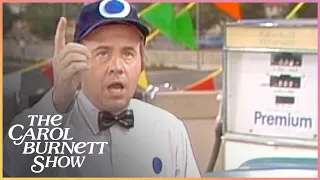 When a Bank Robber Stops at the Worst Gas Station... | The Carol Burnett Show Clip