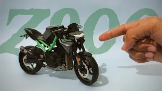 DIY KAWASAKI Z900 - Making bike with paper