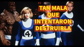 4 FANTASTICOS 1994 - Resumen de una peli cancelada, prohibida y resucitada por la internet.