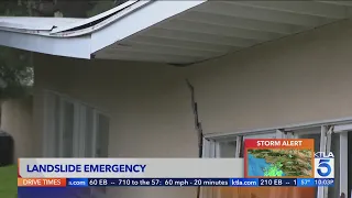 Landslide emergency in Rancho Palos Verdes