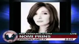 Alex Jones interviews Author Nomi Prins - The Corporate Mugging of America - 2 of 2