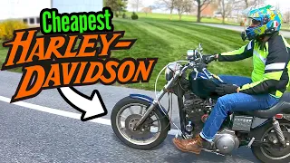 Bought the CHEAPEST Harley-Davidson at the Auction