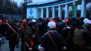 19.01.2013. Киев. События На Улице Грушевского. Часть 3.