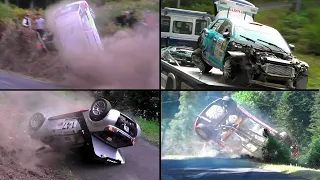 Best Of Rally Crash / Mistakes Compilation 2021 - 2023 #crash #mistakes #rally #rallye #rallycrash