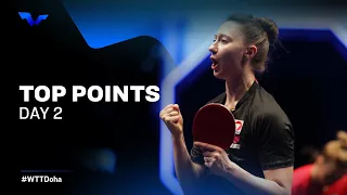 Top Points presented by Shuijingfang | Day 2 at WTT Star Contender Doha 2022