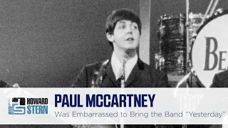 Why Paul McCartney Was “Embarrassed” by the Beatles Song “Yesterday”