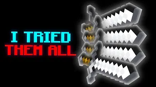 I Crafted all 4 Wither Blades (Hypixel SkyBlock Ironman)