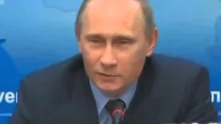Американский шпион на Лубянке   анекдот Путина В В  Зал рукоплещет его шуткам
