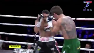 David Avanesyan knocked out Jose Del Rio in EBU championship fight