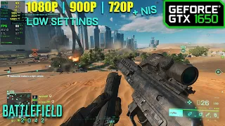 GTX 1650 | Battlefield 2042 - 1080p, 900p, 720p + NIS first impressions