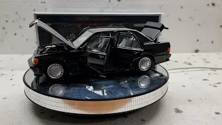 Norev Mercedes Benz 190 E 2.3-16 1984 Black 1:18