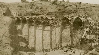 Year 1859-1863 Construction of the Bhore  Ghat Railways on GIPR Bombay, India
